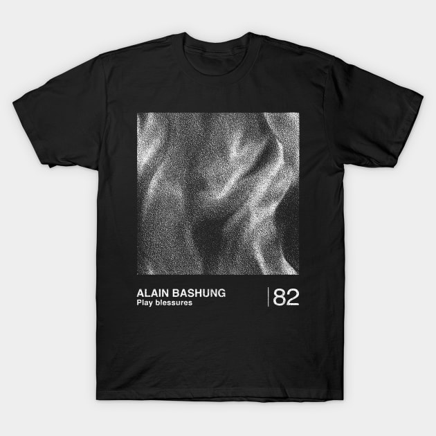 Alain Bashung / Minimalist Graphic Artwork Fan Design T-Shirt by saudade